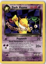 Dark Hypno 26/82 Unlimited Rare Team Rocket Pokemon MP picture