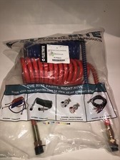 Fleetrite FLTCA312 coiled Air Hose Set 12” Blue/Red Brand New picture