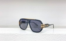 Cazal MOD.882 Black Gold Dark Grey Retro Double Bridge Unisex 61-14-140 picture
