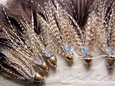 Irideus Conehead Blue Dream Wooly Bugger Streamer flies Trout Fly Fishing picture