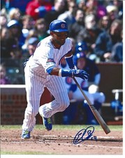 Emilio Bonifacio Autographed 8x10 Baseball Photo-Chicago Cubs picture
