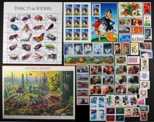 1999 U.S. Commemorative Year Set 107 stamps including Sheets Mint NH see scans picture