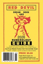 2026 Lucky Red Devil Combination Dream Book & Numerology Guide - Lottery Book picture
