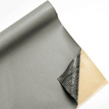 Grey multi-size Self Adhesive Vinyl Faux Leather Repair Patch Car seat Sofas US picture
