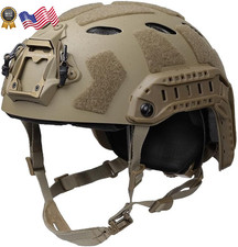 Emersongear Fast SF Ultra High Cut Tac Helmet Lightweight Design TAN Large NEW picture