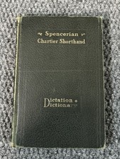 Spencerian Chartier Shorthand L.C. Spence, 1909 2nd Edition New Orleans LA picture