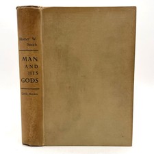 Man and His Gods (1952) SIGNED 1st Ed Homer W. Smith Association Copy Fishberg picture