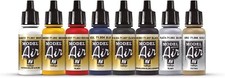 Vallejo Model Air Acrylic Hobby Paints : 17ml Bottles For Airbrushing & Brushing picture