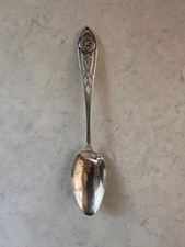 Antique c1900-1920 Western Military Academy Sterling Spoon WMA Alton Illinois picture