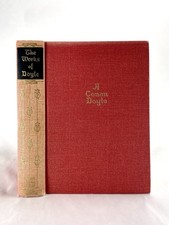 1920s Antique Book The Works of A. Conan Doyle One Volume Edition Hardcover picture