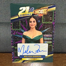 Wild Card 2024 Decades 21st Century Melissa Barrera Auto 1/1 Card #2D2PR8-MBA picture