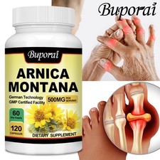 Arnica Montana 500mg -High Potency,Pain,Bruises Relief,Anti-Inflammatory Support picture