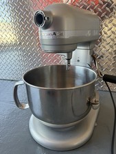 KitchenAid Professional 600 Stand Mixer 7 Qt Stainless Steel Bowl - TESTED WORKS picture