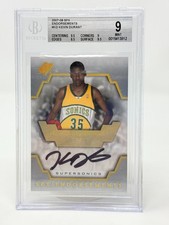 2007-08 UD SPx Endorsements Kevin Durant Sonics  Rookie BGS 9 picture