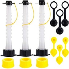 Gas Can Spout Replacement Improved Design Flexible Pour Nozzle Kit  picture