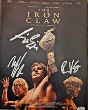 Kevin-Ross & Marshall Von Erich autographed Signed 11X14 Photo IRON CLAW JSA COA picture