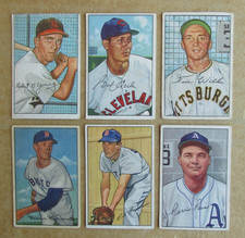 1952 BOWMAN BASEBALL CARD SINGLES COMPLETE YOUR SET U-PICK CHOOSE UPDATED 9/9 picture