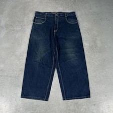 Vintage Southpole Baggy Jeans Men Size 42x28 Wide Leg Denim Authentic Collection picture
