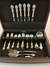 Westmorland George & Martha Sterling Silver 33 Pc Set 1949 Orig Registration picture