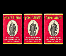 Vintage Prince Albert Cigarette Paper Sleeves w/ Papers Inside 1920s - 1930s picture