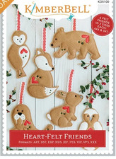 Kimberbell Heart-Felt Friends KD5100 Machine Embroidery Design CD EUC picture