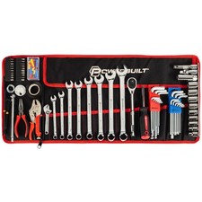 Powerbuilt 102 Piece Motorcycle Tool Kit with Roll Pouch - 643028ECE picture