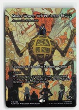 Master Weaver, Web Protector - Arasta (Borderless) 32 Marvel Universe Foil NM picture