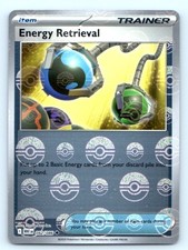 Energy Retrieval 082/086 ~ Poke Ball Pattern English Near Mint picture