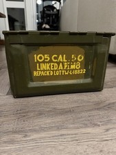 Vintage US military .50 cal M2 ammo box  picture