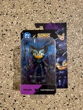 Jakks Pacific Sonic The Hedgehog X DC Rouge The Bat As Catwoman Figure Brand New picture