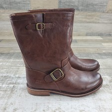 Frye And Co Chesnee Short Womens Mid-Calf Boots Sz 11 M Warm Brown picture