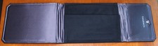 Vintage Tiffany & Co. Folding Necklace Pouch Travel Case - Black & Purple Satin picture
