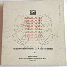 Tchaikovsky 7 CDs Box Set Compete Symphonies Piano Concertos - 2001 picture