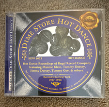 Jazz Oracle Dime Store Hot Dance Mannie Klein Dorsey Bros CD Hot Dance BDW8023 picture