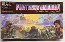 Vintage 1986 Fortress America Board Game Milton Bradley Gamemaster Series COMPLE picture