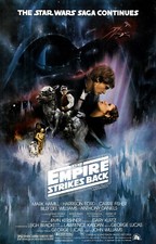 1980 Star Wars Episode V The Empire Strikes Back Movie Poster Print Vader 🔥 picture