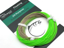 Moonlit Fly Fishing WF All-Purpose Floating Fly Line (Pale Olive/ Bright Green) picture