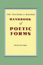 The Teachers and Writers Handbook of Poetic Forms - Paperback - GOOD picture