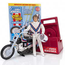 The Original 1970's Evel Knievel Stunt Cycle Upgraded And Advanced NEW picture
