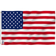 Anley Fly Breeze 3x5 Foot American Flag US Flag USA Flags 3x5 Foot & 4x6 Foot picture