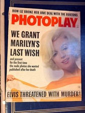 Photoplay Feb 1963 Marilyn Monroe Tribute Issue 'We Grant Her Last Wish' picture