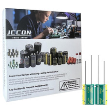 20-Pack 25V 1000Uf Low ESR Electrolytic Capacitors 10X17Mm , 25Volt 1000MFD picture