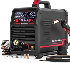 YESWELDER 185A MIG Welder 110V/220V 5-in-1 Flux Core Spool Gun Lift TIG Stick DC picture