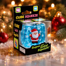 Nee Doh Christmas Nice Cubes Ice Cube Toy Fidget Super Solid Squish random picture