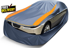 Full Enclosed Car Cover Universal Fit for Full Size Sedans Indoor Outdoor… picture