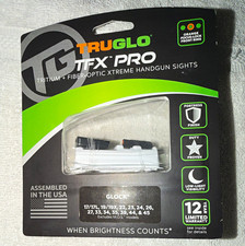 Brand new TRUGLO TFX Pro TG13GL1PC Glock 17 19 19X 22 23 26 27 34 35 45 Sights picture