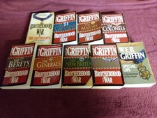 9 WEB GRIFFIN BROTHERHOOD OF WAR PAPERBACK NOVELS GOOD CONDITION COMPLETE SET picture
