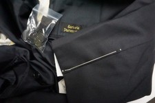Sartoria Partenopea S140s Wool Solid Blue 2 Pc Suit Jacket Pants 48 US BRAND NEW picture