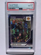 2024-25 Panini Donruss - LeBron James #19 Blue Explosion /45 Rare Investment 📈 picture