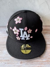 MLB x New Era x Takashi Murakami LA Dodgers 59FIFTY Fitted Hat 7 1/4 Black picture